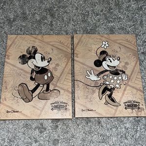 Mickey & Minnie canvas